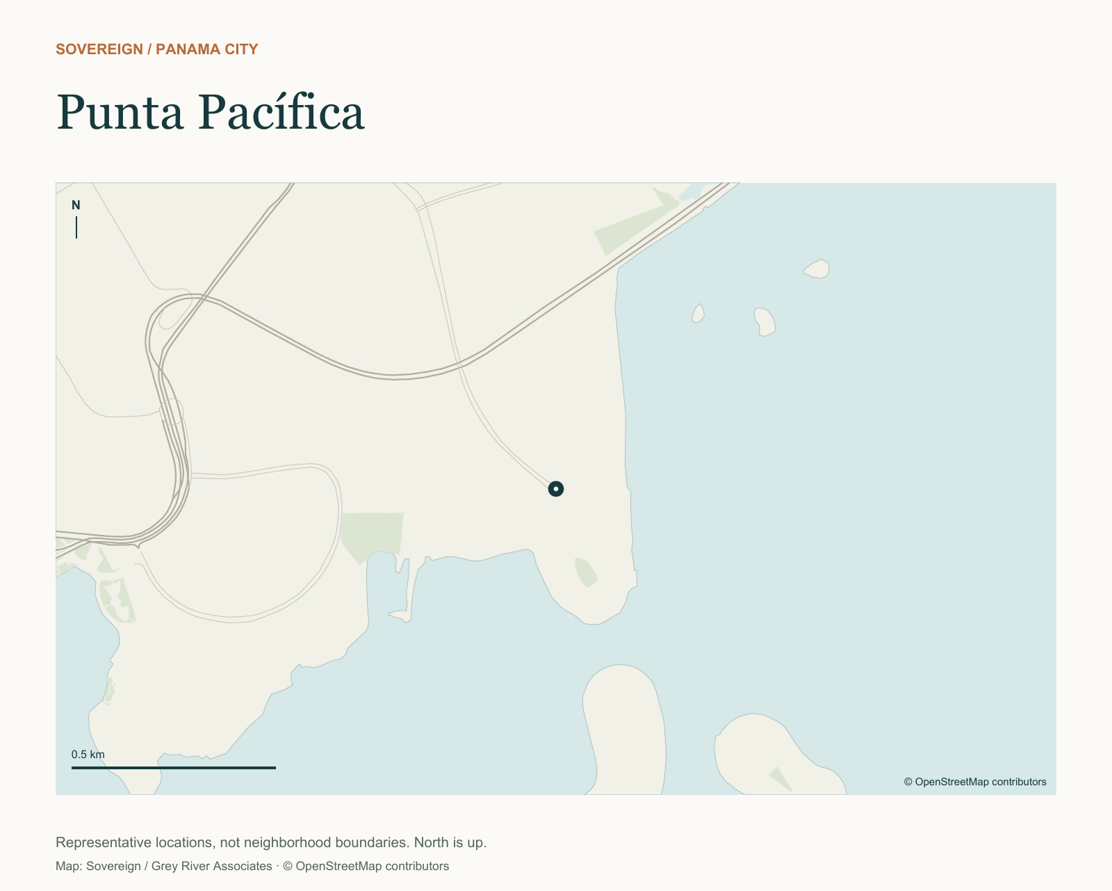 Punta Pacífica — location map