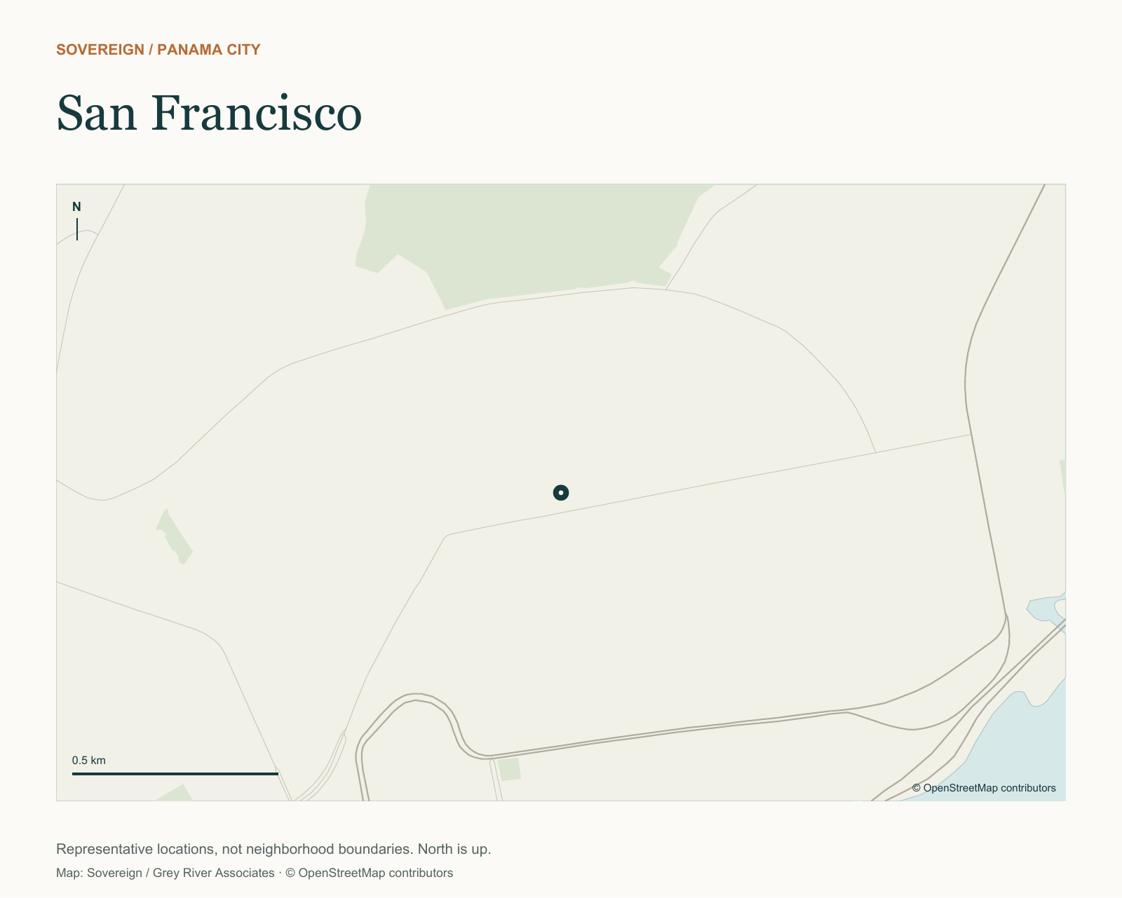 San Francisco — location map