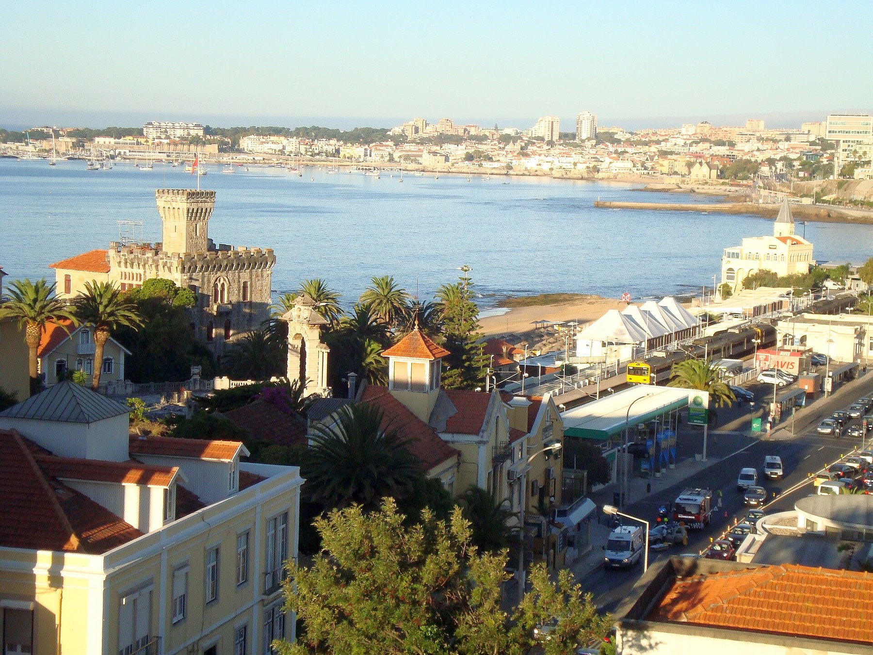 The coast between Estoril and Cascais, 2012.
